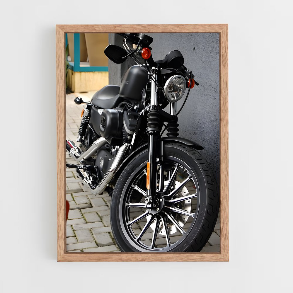 Poster Fer Robuste – affiche Harley-Davidson (vue 4)
